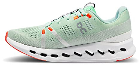 ON Cloudsurfer Damen Laufschuhe Creek | White EU 37 Freizeit Sport Schuhe Sneaker