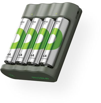 GP Charger RCK DE B441U 4X 2100 mAh AA