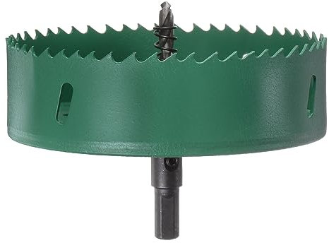 sourcing map Scie-cloche bimétallique M42 HSS (acier à haute vitesse) pour bois, plastique, métal, plaque de plâtre - 125 mm