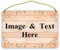 NLWQEKV Letrero de madera personalizado, placa personalizada para puerta, letrero de madera colgante personalizado para el hogar, jardín, exterior de la granja, nombre personalizado, placas de madera
