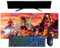 ButkUs One Piece Anime Tapis de Souris XXL, 800x300x3mm, Tapis de Souris pour Jeux imperméable en Caoutchouc antidérapant Surface Texturée
