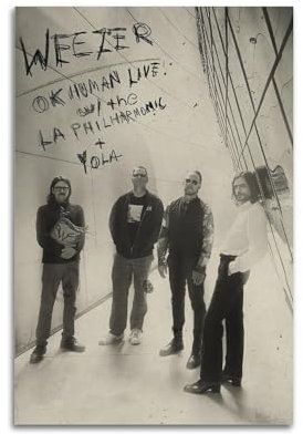 Weezer PinkertonKreatives Poster auf Leinwand, Wanddekoration, Kunstdruck, Dekoration, Büro, Zuhause, Schlafzimmer, Poster, Geschenk, 20 x 30 cm, ungerahmt