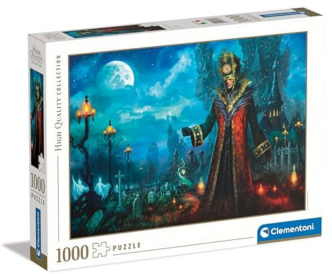 Clementoni Collection-The Lord of Time-1000 Stück-Puzzle, horizontal, Spaß für Erwachsene, Made in Italy, Mehrfarbig, 39823