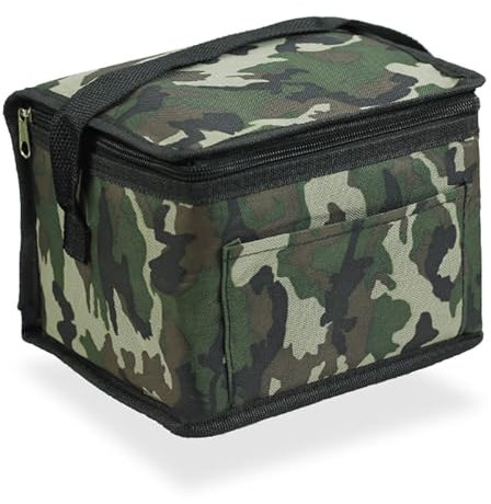 HIDALGO Nevera diseño Camuflaje con asa 4,5l y Capacidad para 6 latas