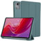 Bighan Custodia Compatibile per Lenovo Tab M11 11 Pollici, Sottile Smart Folio Supporto Trifold con Auto/Sonno Tablet Custodia, Verde Scuro
