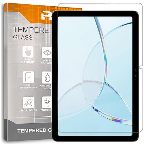 REY Protector de Pantalla para DOOGEE U10 10,1, Cristal Vidrio Templado Premium