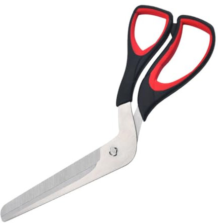 TNSRAY Pizzaschere, Multifunktionale Küchenschere, Pizzaschneider mit Scharfer Edelstahlklinge in Lebensmittelqualität und Griff mit Weichem Griff, Pizza Tools, Pizzaschere und Pizzaschneider
