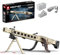 Reobrix 77006 Maschinengewehr 42 Bausteine Bausatz, 1886 Teile Technik Montage Gun Modell, MOC Militärische Waffen Bauset Modell mit Schussfunktion, für 14 + Jugendliche und Erwachsene