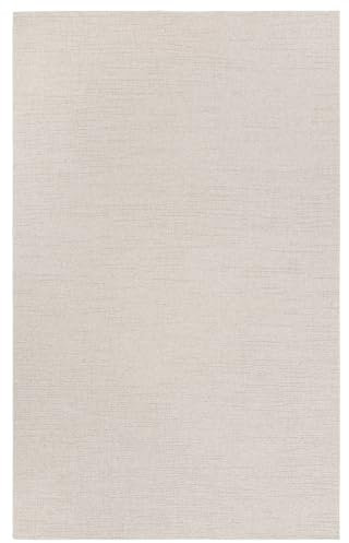 TESSO LIVING In- & Outdoor Teppich – 80 x 150 cm Creme – Wetterfest & rutschfest, UV-beständiger Kurzflorteppich Laufer – Ideal für Balkon, Terrasse, Küche & Camping