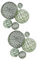 ABOOFAN Buchsbaum Figuren 10 STK Grasarrangement Kugelständer Gärfass Gärtopf Formschnitt Hochzeitsgirlande Künstliche Pflanzen Blumenarrangementständer Halter Für Künstliches Grün Liner Schmücken 3D