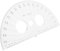 VILLCASE 180 Halbkreis-winkelmesser Winkelmesserlineal Kompass Winkelmesser Geometrischer Mathematischer Winkelmesser Dreieck Zeichenlineal Winkelmesser Messen Kleiner Winkelmesser Plastik