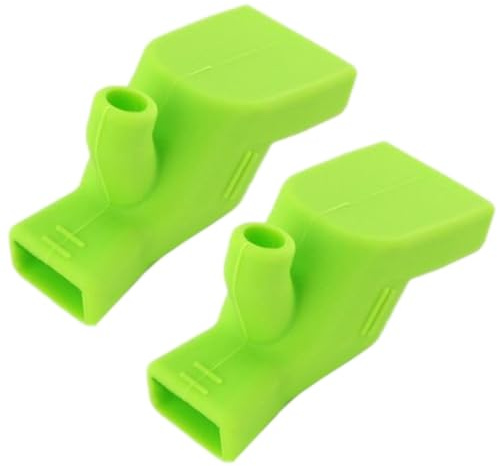Beccuccio prolunga per rubinetto in silicone da 2 pezzi - Copri beccuccio prolunga per rubinetto portatile per bambini per lavandino del bagno, prolunga flessibile per rubinetto senza sprechi d'acqua