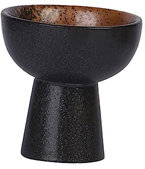 PartyKindom Ciotola Gelato in Ceramica Liscia Da Dessert, Piatto Per Zuppa Inglese Resistente e Versatile Per Casa e Feste, Coppa Alta Porta Gelato Per Yogurt e Parfait