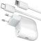 45W Caricatore USB-C per Google Pixel 9a 9 Pro XL Fold con Cavo Type-C 1M 6A Caricabatteria Ricarica Rapida per Google Pixel 8 Pro 7 8a 7a 6a Chromebook per Samsung S25 S24 iPhone 16 15 per Steam Deck