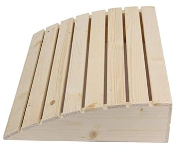Toyvian Holzkissen für Sauna und Dampfbad mit Bequemer Stütze