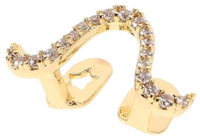 PACKOVE Grills Für Zähne Glänzende Goldene Zahnschmuck Für Halloween-partys Und Cosplay Für Und Besondere Anlässe