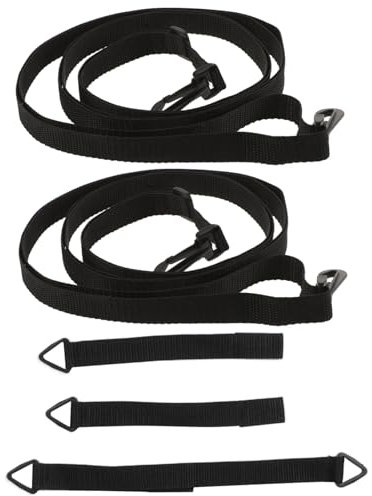 ibasenice 5pièces Lot de Sangles Réglables pour Parasol De Terrasse Sangles De Fixation pour Parasol Extérieur Attache Portables