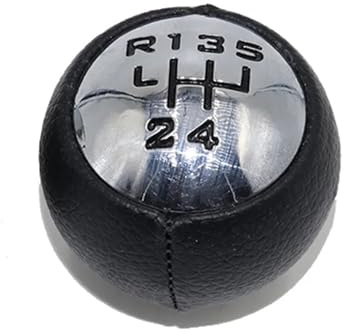 Marchas Pomo para Fiat para Scudo 2 II 2007-2016 Selector Marchas Manual Coche Pomo Cambio Marchas Coche Palanca De Cambios Cambios Palanca De Cambios Cuero Cabeza Perilla Cambio(5 Speed)
