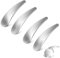 4 Pcs Cosmetic Spatula Mini Makeup Spatulas for Skincare, Reusable Cosmetic Cream Spatulas Spoon, Skincare Scoop Applicator Facial Massage Beauty Tools for Mixing and Sampling Face Eye Cream