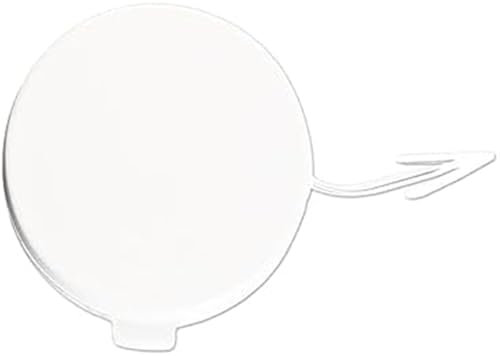 Yurefax Copertura for gancio di traino, for Ford, for Fiesta, 2012-2017 1805922 C1BB17A989AA Accessori for auto, tappo for gancio di traino paraurti anteriore Copertura for gancio di traino (dimension