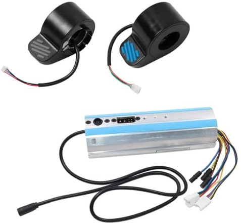 Ninebot ES1/ES2/ES3/ES4 Elektroroller-Controller mit Gas- und Bremsknopf, Metall-ABS-Konstruktion, 20x20x5cm Kompakte Steuerplatine