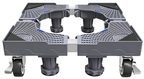 Base Ajustable con Ruedas para Lavadora hasta 200 Kg
