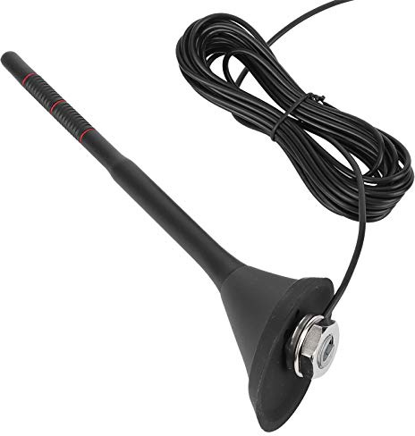 Jonlaki Car Active Amplified DAB+FM Antenna - 12V Digital Roof Mount Radio Aerial for Car and RVs,High Gain 15db Reception