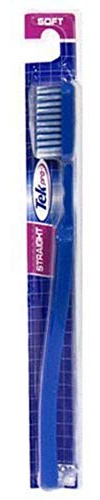Tek Professional Soft Full Head Straight Toothbrush (Colors May Vary)
