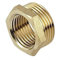3/4 x 3/8 pouce BSP mâle x filetage femelle union réduction de tuyau de raccord menuisier raccord en laiton