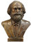 Liangliang988 Deutscher Großkommunist Carl Marx Büste Bronzestatue