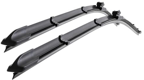 Mossa Vordere Scheibenwischer kompatibel mit Ford Kuga II (11.2012-2019) - flache Wischerblätter. Wischerblätter - Set für Frontscheibe (Fahrer- + Beifahrerseite) (700 mm / 650 mm)