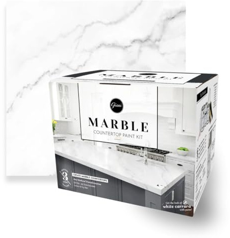 Giani Marble Easy Epoxy Countertop Paint Kit (Carrara White)