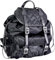 Prada Damen Schwarz Stoff Rucksack 1BZ016