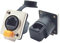 PROtastic IP65 Panel Mount RJ45 Ethernet Socket - Waterproof & Weatherproof – With Right Angle 90 Degree Socket Inside (Pack of 3)