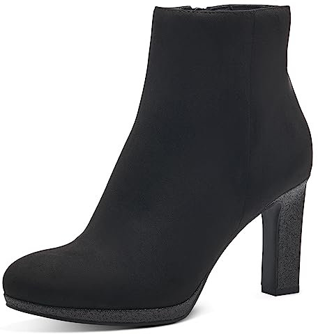 MARCO TOZZI Damen 2-25342-41 Stiefelette, Black Comb, 38 EU
