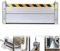 RRraw Hochwasserschutz Barriere Kellerfenster,90/100/120/130/140/150cm Hochwasserschutz Barriere, Aluminiumlegierungsmaterial, Gut Wasserdicht, Geeignet FüR Garageneinfahrt, TüR, StraßE Usw,120 * 40