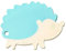 Kibbidea Kinder Schneidebrett, Schneidebrett Kunststoff, Mini, Niedlich, Schneidebretter für die Küche, Küchenbretter, Frühstücksbrettchen (Blau)