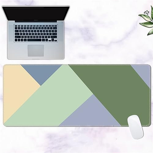 Mauspads Gelb Grün Lila Gaming Mauspad XXL 1000x500x4mm Mousepad Großes Tischunterlage Computer Zubehör rutschfest Schreibtischunterlage Waschbar Widerstandsfähig für Büro Laptop Tisch