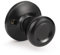 Brotima Dummy Door Knob, Matte Black No Lock Single Sided Tulip Style Knobs Without Locking, Non-Turning for Interior Use, 1 Pack