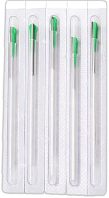 ZHONGYAN TAIHE 100PCS Akupunkturstifte mit Tube, Massagestift, Edelstahl (0.30 * 60mm)