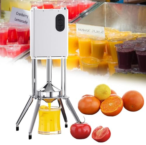 json2xml Commercial Citrus Juicer,Electric Citrus Juicer Machine for Commercial and Home Use - Effortlessly Extract Fresh Juice from Lemons, Oranges,with this Professional Masticating Juicer