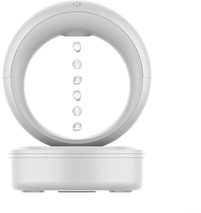 Regentropfen-Luftbefeuchter, Antigravitations-Luftbefeuchter Wassertropfen Rückfluss Nachtlicht, Cool Mist Luftbefeuchter, Silent Water Drop Humidifier