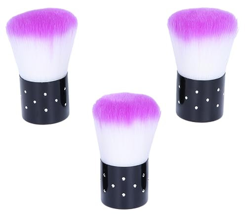 Housoutil Makeup Brushes 3piece Set Bristles Perfect for Application Gentle on for Women