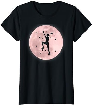 Klettern Damen Boulderer Boulderin Bouldern Mädchen T-Shirt