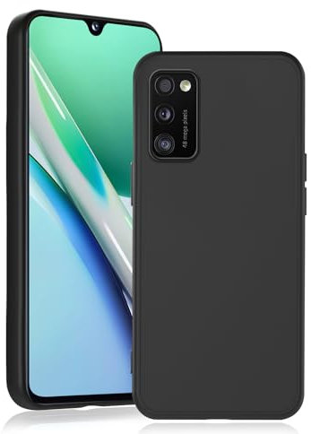 Agedate Hülle für Samsung Galaxy A41 Handyhülle, Ultra Dünn Schutzhülle Kompatibel mit Samsung A41, Weiches Silikon Anti-Öl, Slim Stoßfeste Kratzfest für Galaxy Case, Vollständiger Kameraschutz