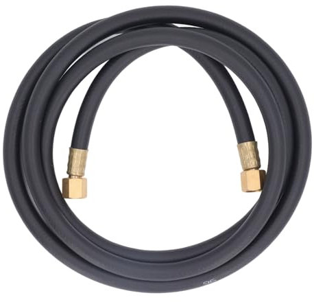 Gasschlauch, G1/4-Anschluss, 2 m Länge, Gasschweißschlauch, Gummi, Argon-Gasregler, Schweißschlauch, Durchflussmesser, Reglerschlauch für WIG-MIG-Schweißgeräte