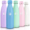 HoneyHolly Thermosflasche, 18/8 Edelstahl, Trinkflasche Edelstahl, 750ml BPA-frei, Trinkflasche Sport, Doppelwandig Vakuumisoliert, Thermoskanne für Outdoor, Camping, Picknick, Gymnastikraum
