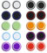 20 Pièces Capuchons Thumbstick,Grip Joystick Ps5 Manette Accessoires,Capuchon Joystick Switch Xbox,Control Freak Ps5,Amélioration Silicone avec Protections Joystick pour Xbox One Series Ps4/5
