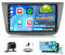 Roinvou 4+64G Autoradio Android für Seat Altea 2004-2015 Toledo 2004-2009 Wireless Carplay Android Auto, Touch Screen Radio 9 Zoll Bildschirm WiFi GPS Bluetooth 32EQ FM/RDS SWC Rückfahrkamera
