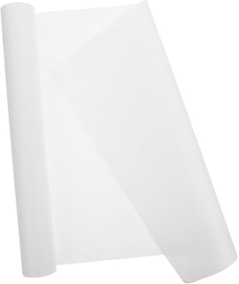 HOMSFOU Weiße Rollenpapier Für Verpackung Versandmaterial Und Blumenarrangements Einfache Geschenkpapierrolle Für Bastelarbeiten Und Geschenkdekor